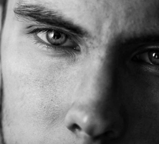 dry flaky skin men